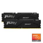 KINGSTON 32G(16G 2) 5600MT S DDR5 CL36 FURY BEAST BLACK